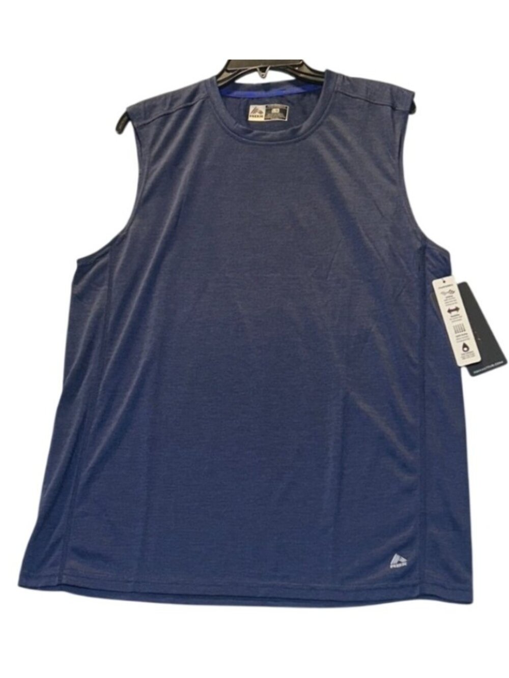 RBX Mens Size Large Performance Tank Sleeveless Shirt Moisture-Wicking Quick-Dry